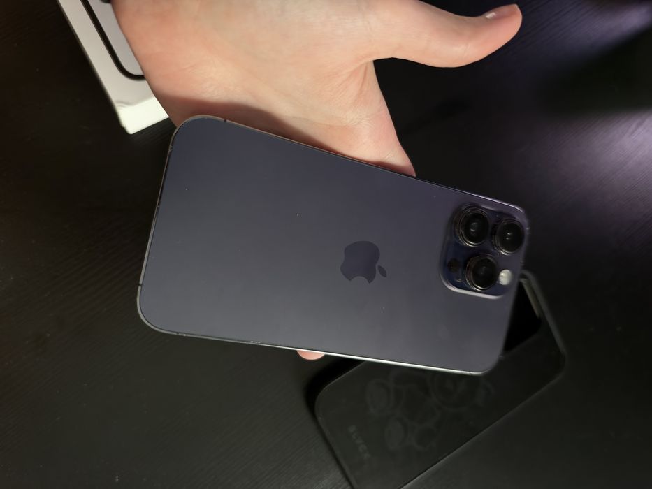 iPhone 14 Pro Max 256GB Deep Purple – Stare excelentă + Cutie