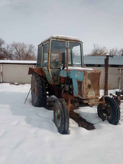 МТЗ 80 с сенокосилькой