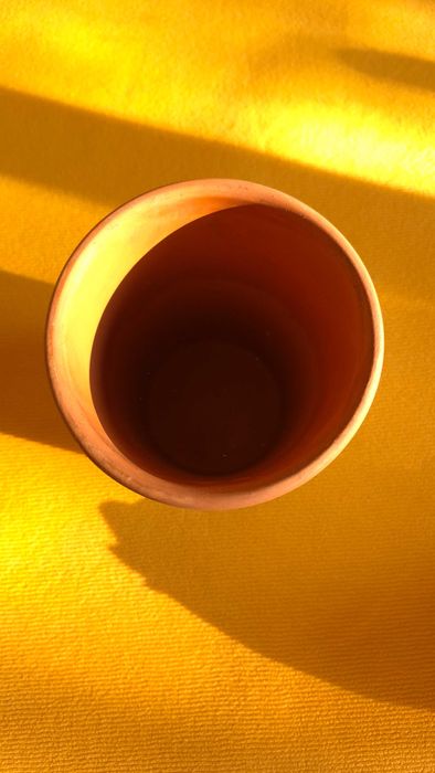 Vaza / Recipient decorativ cu model strugure - VINO FRESCO - NOU