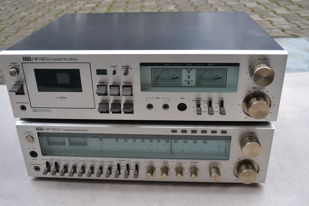 Amplificator ITT HIFI 8033 si Deck ITT HIFI 8021