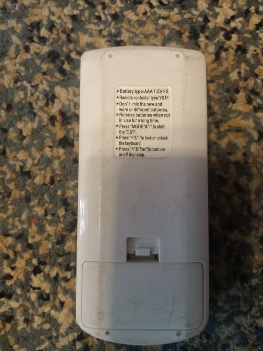 Продам пульт кондиционера