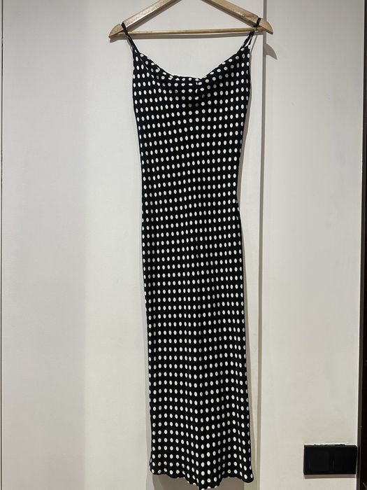 Платье Zara в горошек