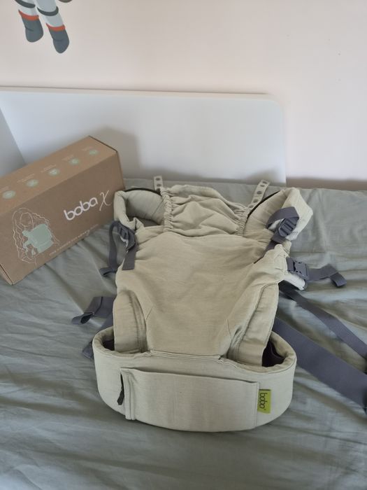 Ергономична раница Boba X Linen (Willow V2)