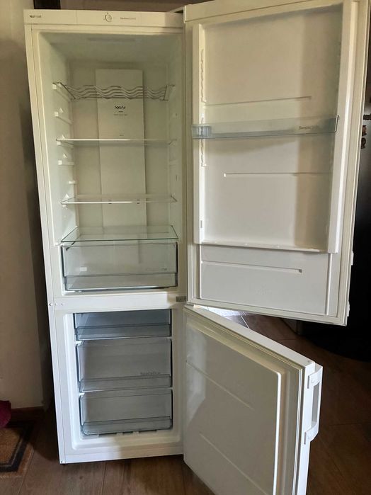 Combina frigorifica Gorenje NRK6191CW, 307 l, Clasa A+, No Frost Plus, 185 cm, Alb