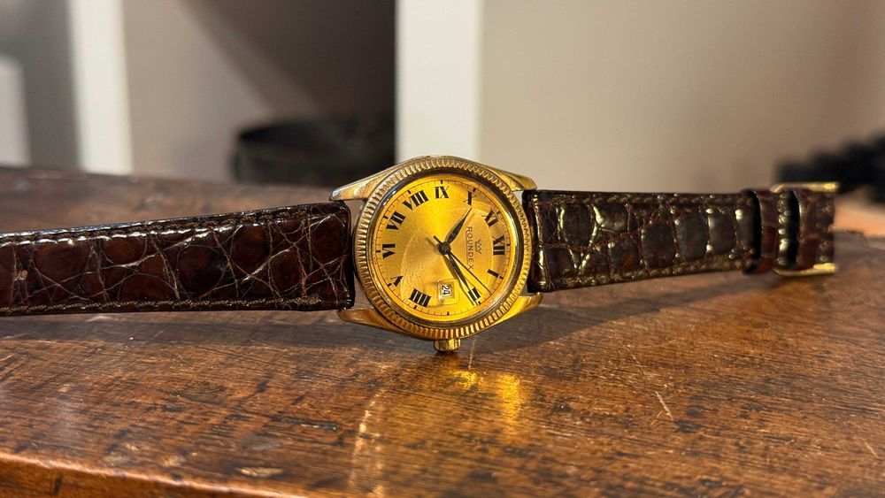 Ceas Roundex automatic just date dama superb de colectie