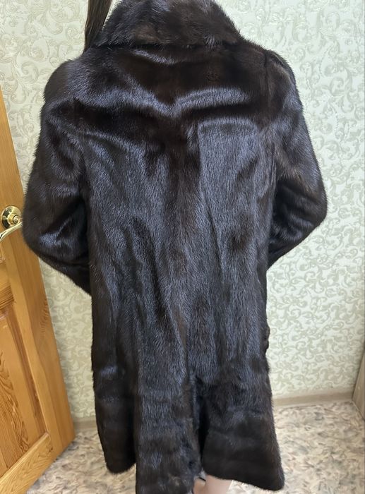 Женская шуба норка