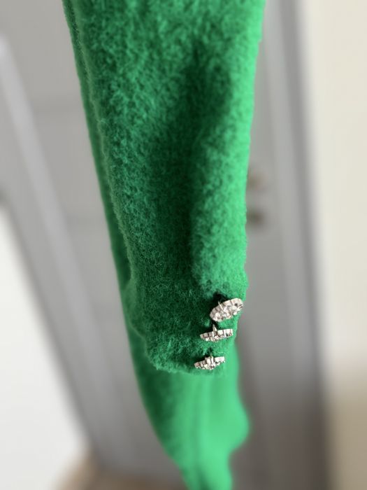 Пуловер с къс ръкав