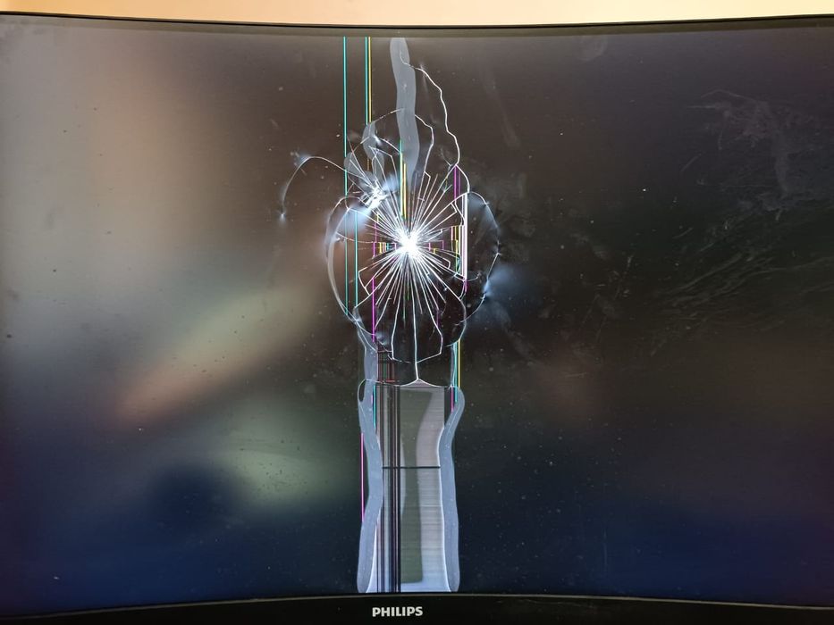 Монитор на запчасти