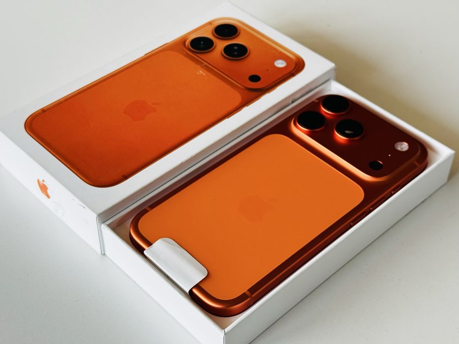 НОВ! Iphone 17 Pro 256GB Orange Гаранция 1 година
