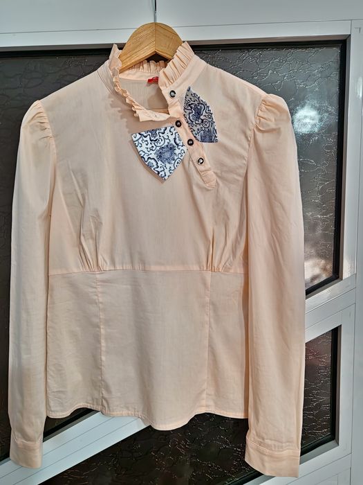 Cămașă poplin cu fundă, marca Atmosphere, mărimea 40 (L)