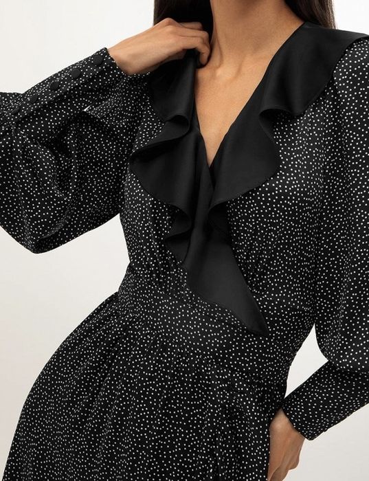 Платье в горошек