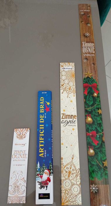 Artificii, gender reveal, cifre și inimioare sparkles, fumigene