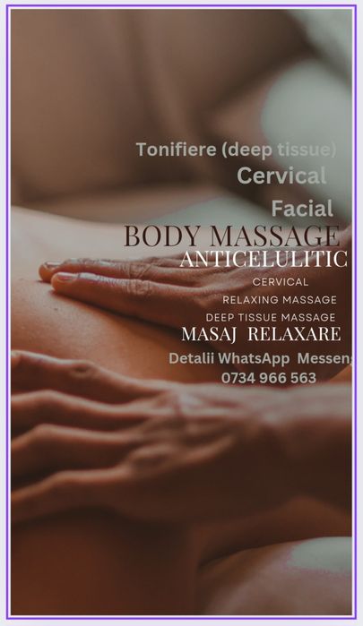 Oferta de iarna la massage