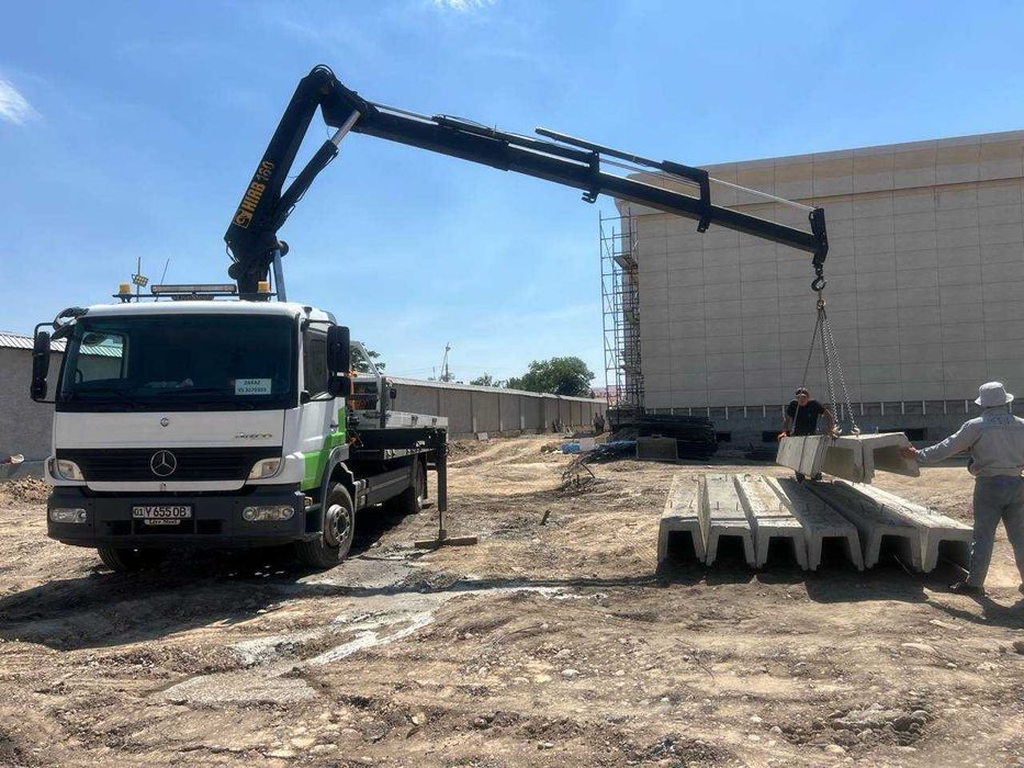 Manipulyator xizmati! Услуга манипулятора 5 тонн! (НДС) НЕ ДОРОГА 24/7