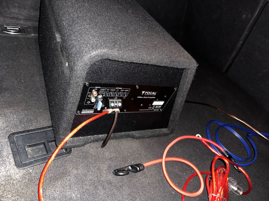 Subwoofer Focal Bomba BP20, 20 cm, 150 W RMS, Bass-reflex