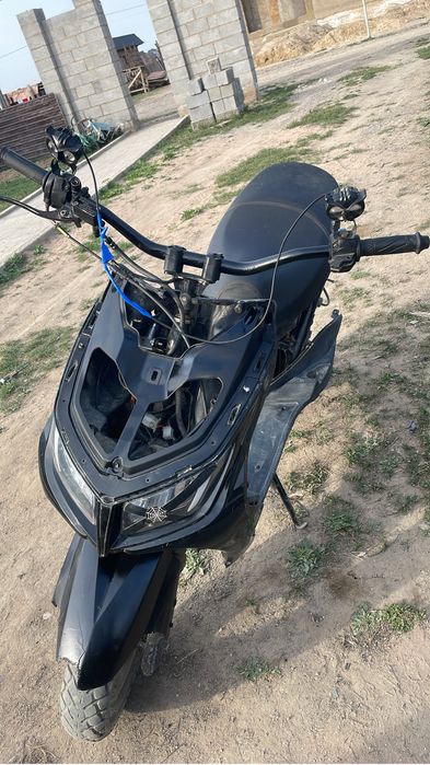 Мопед м8 150куб с газу стант!