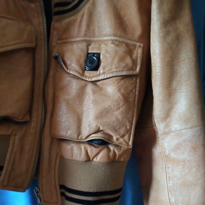 Geaca piele naturala