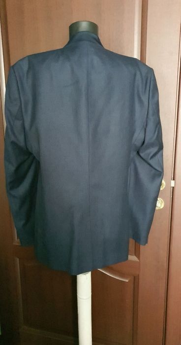 Sacou tuxedo bleumarin