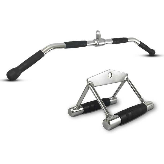 Ръкохватки за Гръб - 2 броя / Лост за Скрипец и Фитнес Машини