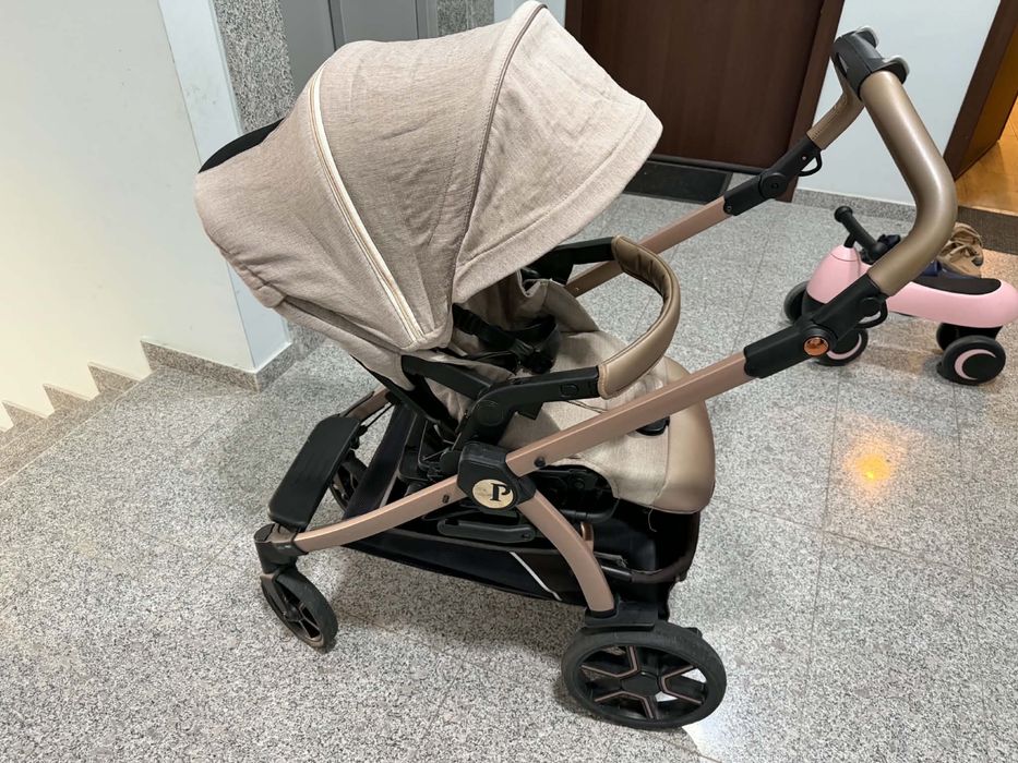 Продавам детска количка Peg Perego Book Lounge Mon Amour 3 в 1