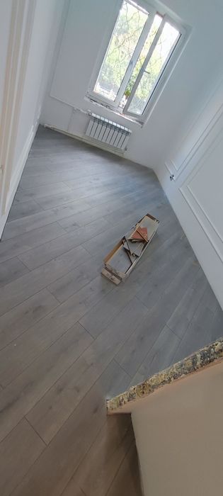 Монтаж ламината.