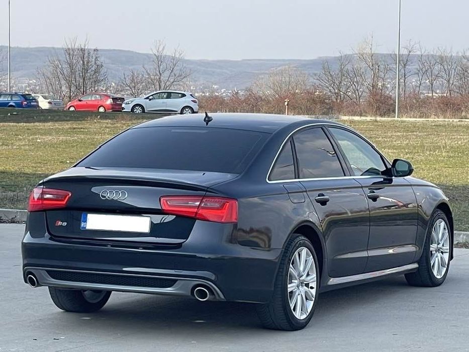 Audi A6 S line/2.0 D/190 Cp/Euro 6/ Int A8/ Răcire / Line assist / camere 360