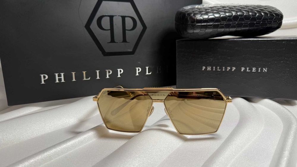 Philipp Plein 
Мъжки слънчеви очила SPP076V STUD 400G 66