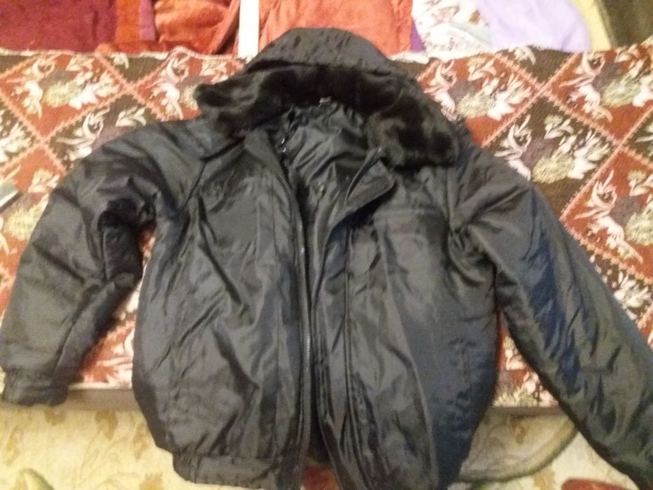 Куртка бушлат черный