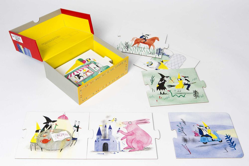Puzzle creatie Story box - creaza propriul tau basm - 50lei