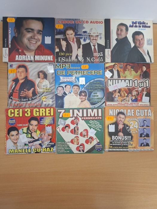 Cd uri manele si muzica de petrecere