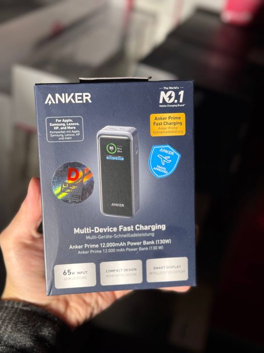 Anker Power Bank 130W 12000mAh