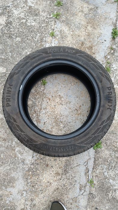 4бр.ПОЧТИ НОВИ Летни Гуми Prinx Aquila Pro 225/55R17 101Y XL