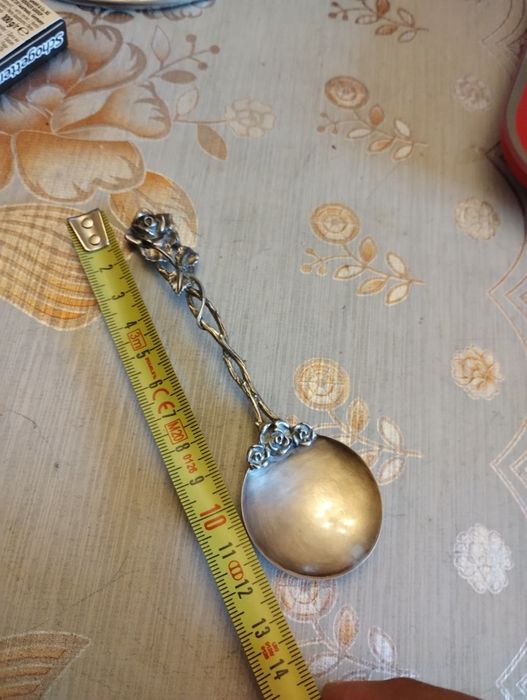 Lingurita argint masiv 800