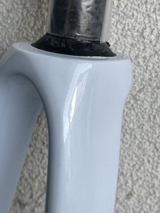 Furca fixa carbon Cube Agree C62 CSL Evo Aero flashwhite