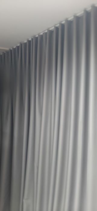Завеси от качествен блекаут, цвят пепелно сив