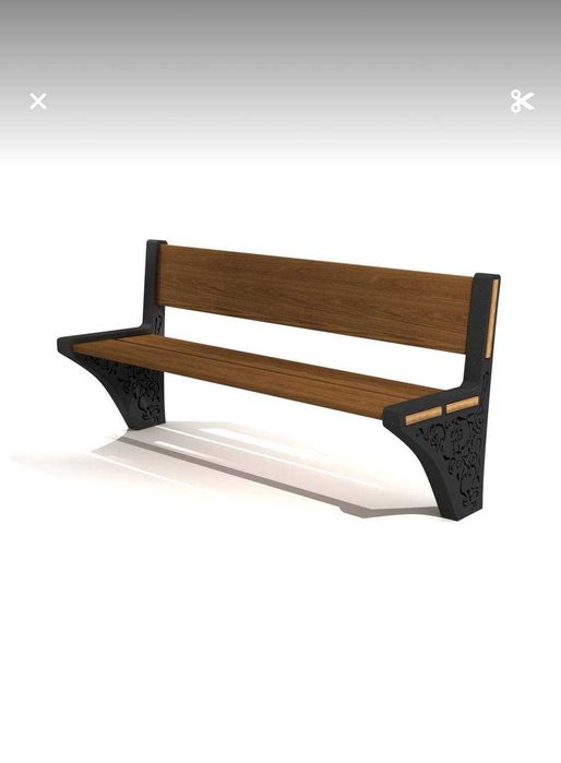 Скамейка декоративная