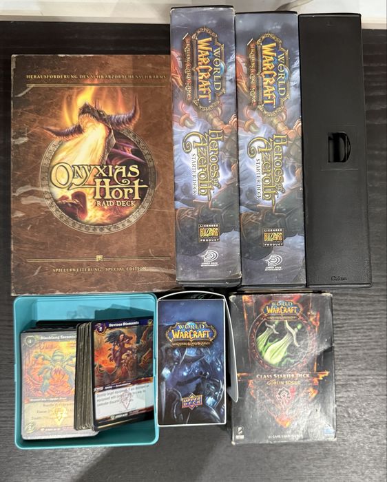 Warcraft wow TCG колекция