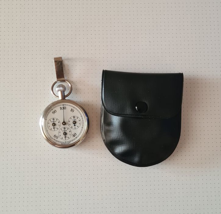 Pedometru Mecanic Vechi De Colectie Ceas De Buzunar Omega Longines