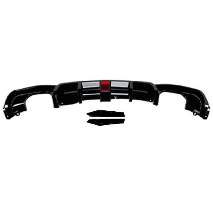 Performance Заден дифузьор за BMW F30 F31 OO+OO с LED светлина