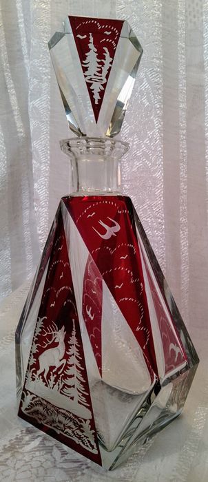 Старинный штоф Эгерманн.