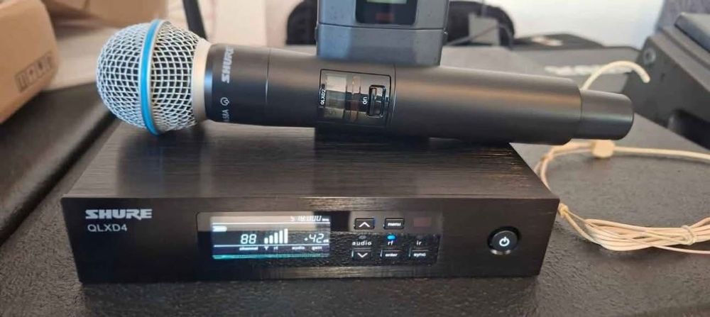 Shure qlxd beta 58 set complet bodypack