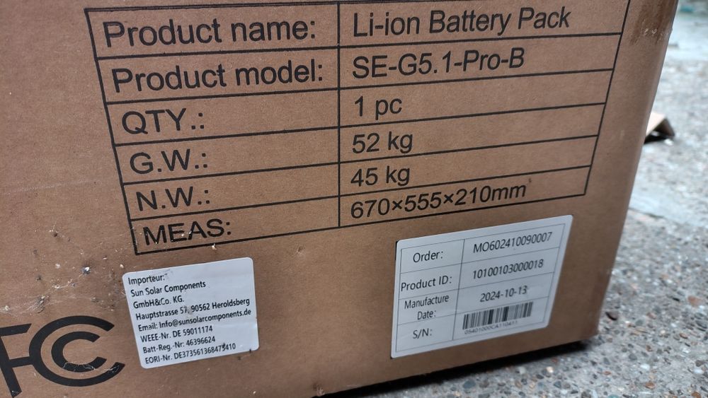 Invertor Huawei 8.5 kw-3.8V