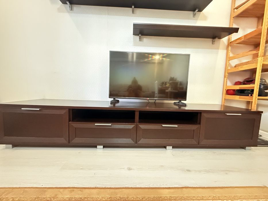 Тумба под ТВ, цвет венге