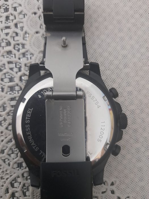 Vând ceas bărbătesc Fosil negru