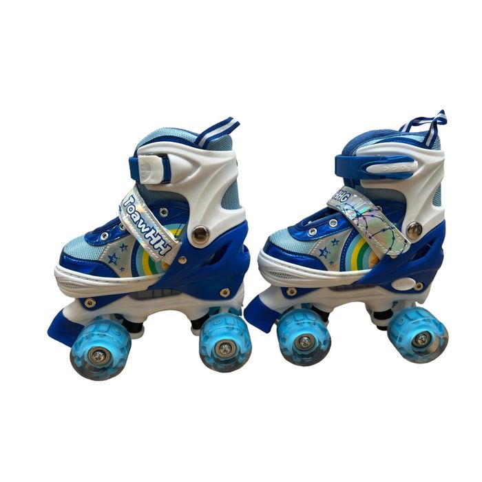 Role copii Shiny cu 4 roti cu lumini