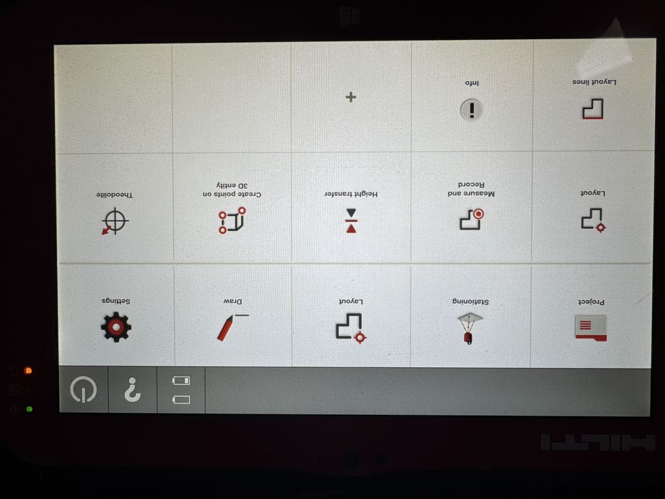 Statie totala Hilti POS 150