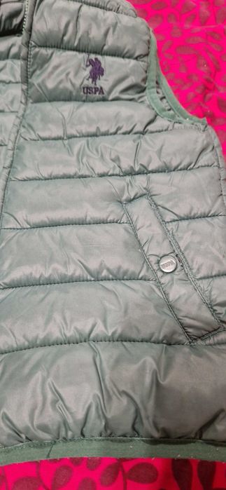 Vesta matlasata băieți, mărimea 5-6 ani, mărimea 110-116 US POLO