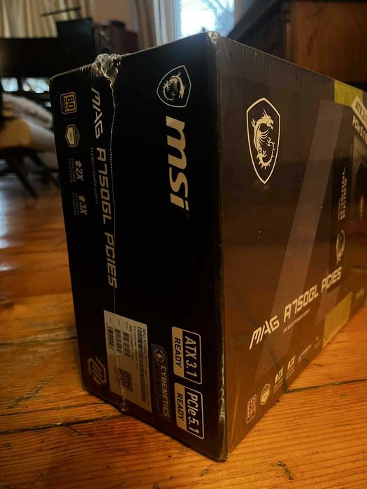 MSI MAG A750GL модулярно захранване, неразопаковано, 750W