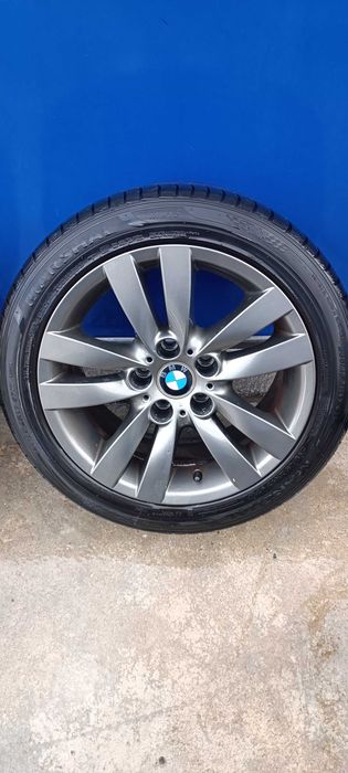 Оригинални джанти с летни гуми 235/45/17 за БМВ 17 цола style 161 за  E90 E91 E92 E46