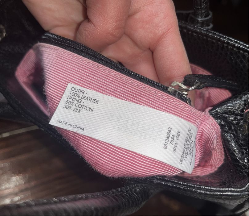 Geanta de piele, Debenhams